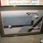 Framed picture under glass 3