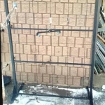 Freestanding gridwall display 1