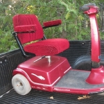Scooter side view