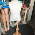 Kid's bust with floor stand