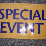 Special event sign