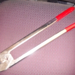 Metal strap tool